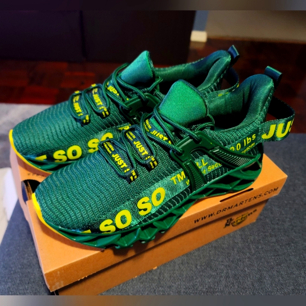 Green with Yellow, size 6